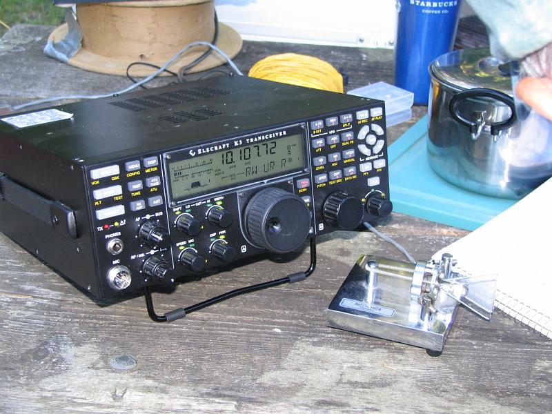 IMG_6485.JPG - This must be an Elecraft K3 or somethingStan Schmidt, N7OC Photo