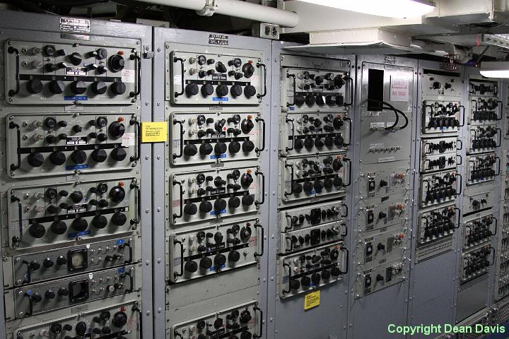 IMG_0058.JPG - USS Midway,  (CVS 41) Radio RoomSan Diego, California